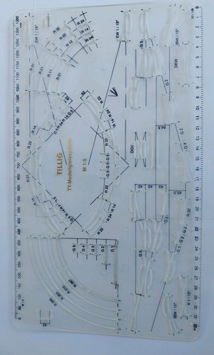 Tillig 83517 gleisschablone - 83517,