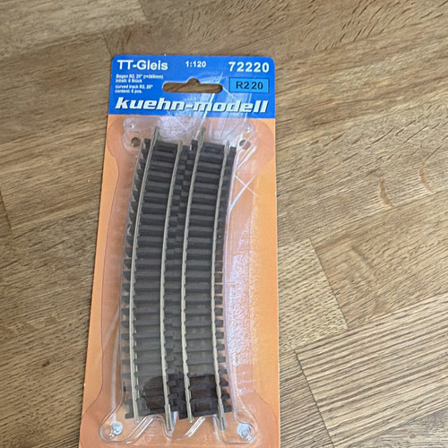 Kuehn modell gleis gebogen - tt,
