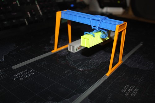 Containerkran incl