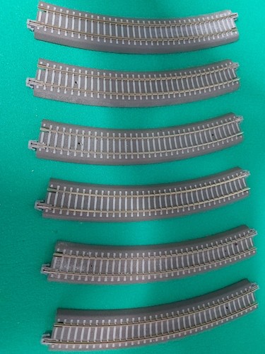 Tillig bettungsgleis - 6x,